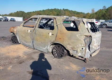 2017 Ford Explorer z USA, uszkodzony, nr VIN 1FM5K7B84HGA23906